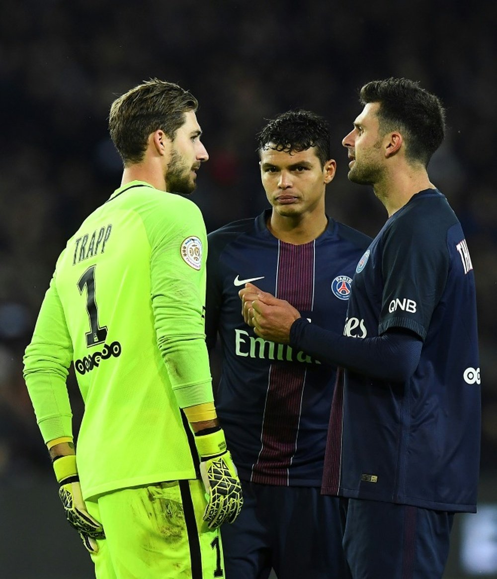 Trapp to consider PSG future. AFP