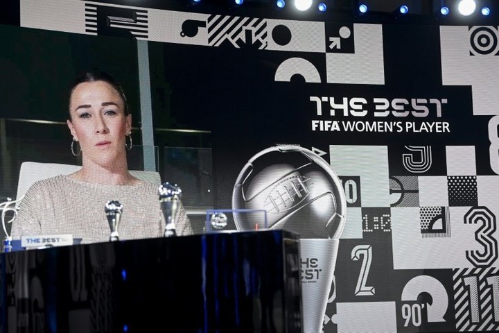 Lucy Bronze, winner of 'The Best', worked in a bar to pay for her studies