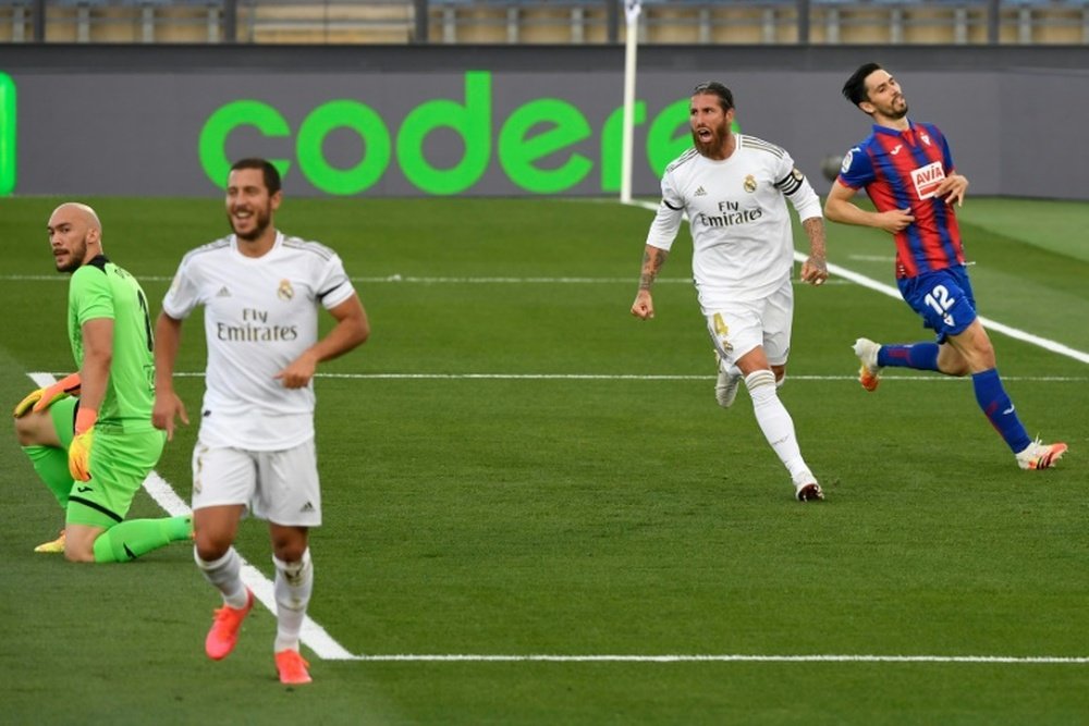 Le Real renvoie la balle dans le camp du Barça. AFP