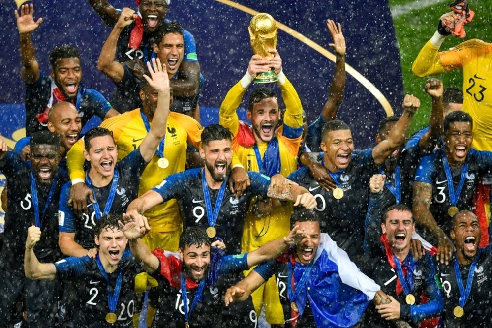 La France remporte la Coupe du monde 2018. AFP