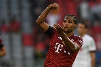 Gnabry could leave Bayern this summer. AFP
