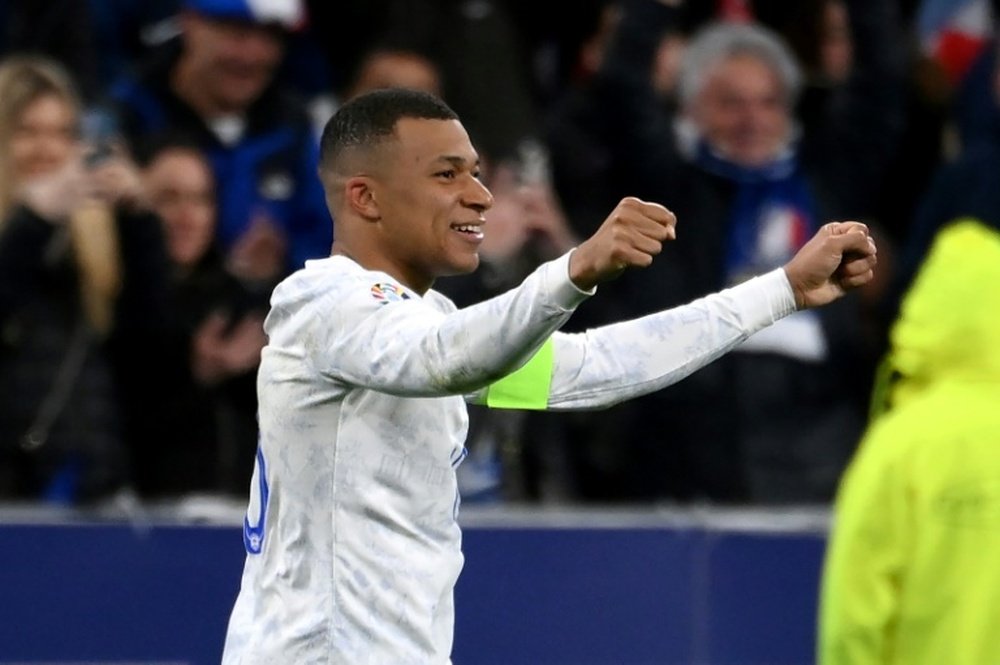 Mbappe has scored 38 goals for France. AFP