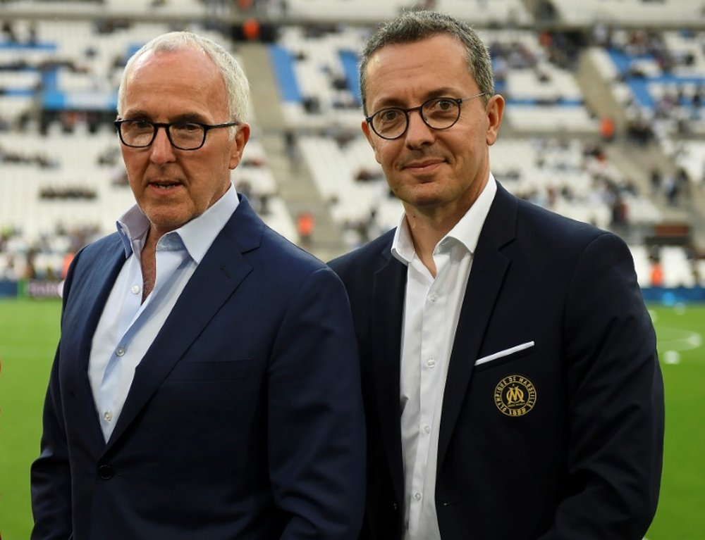 La sanction de l'UEFA tombe pour l'Olympique de Marseille. AFP