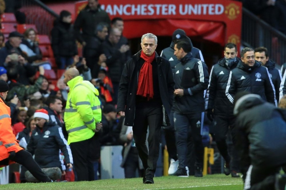 Mourinho quiere volver al United por unos asuntos pendientes. AFP