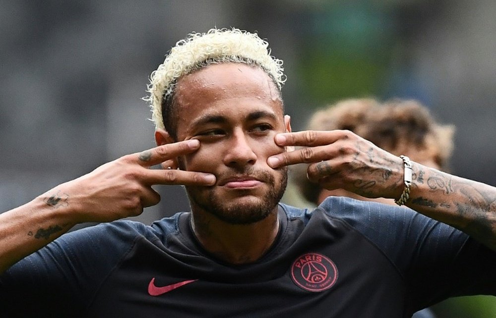 A vueltas con Neymar. AFP