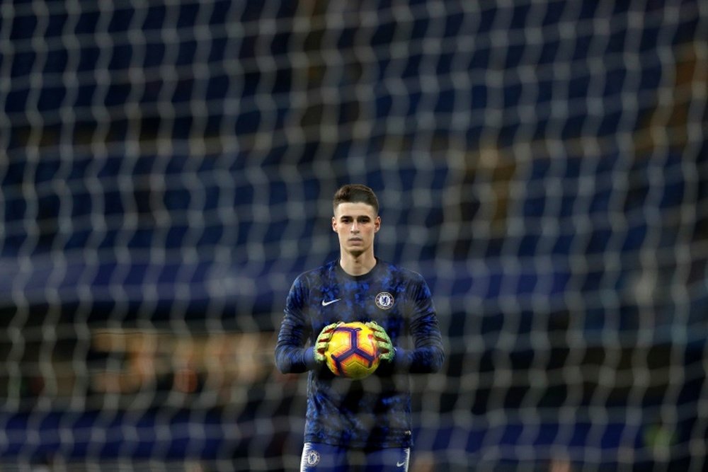 Le 'coup de gueule' de Kepa à l'UEFA pour la VAR. EFE