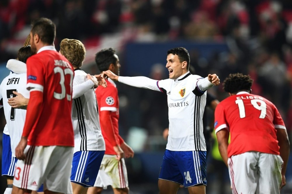 El Benfica completó una nefasta fase de grupos de la Champions. AFP