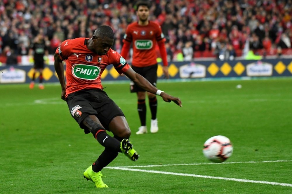 Les compos probables du match de Ligue 1 entre Rennes et Guingamp. AFP