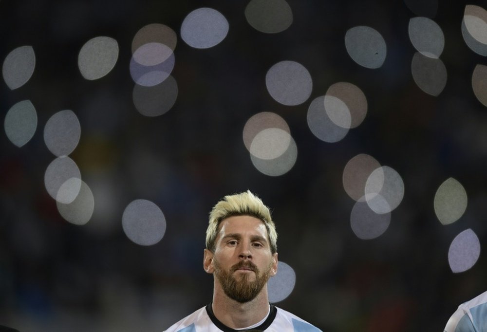 Messi est le rêve de son tout premier club. AFP