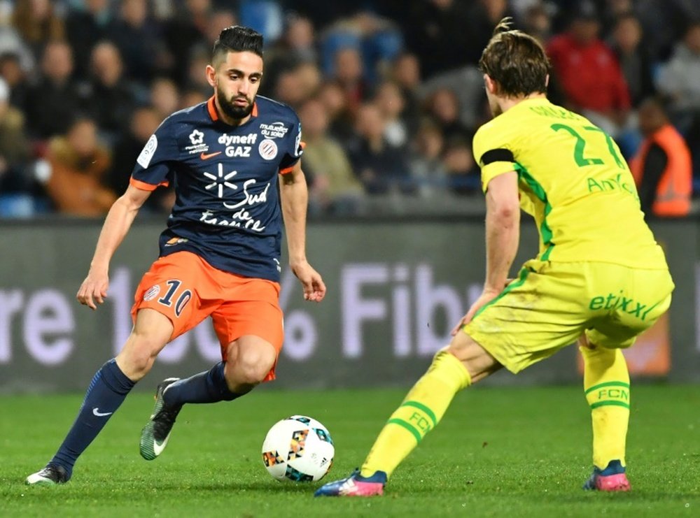 Montpellier reçoit Nantes. AFP