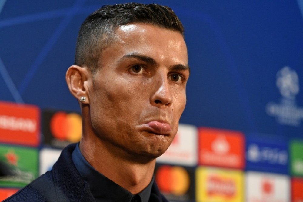 Cristiano abandonó el Madrid. AFP
