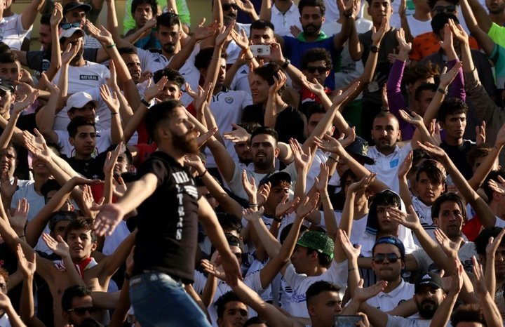 Irak: des supporters enthousiastes et pleins d'espoir pour le retour du foot international