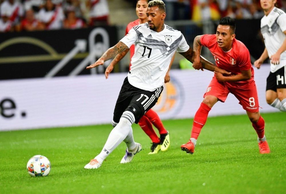 Boateng pictured against Peru. AFP