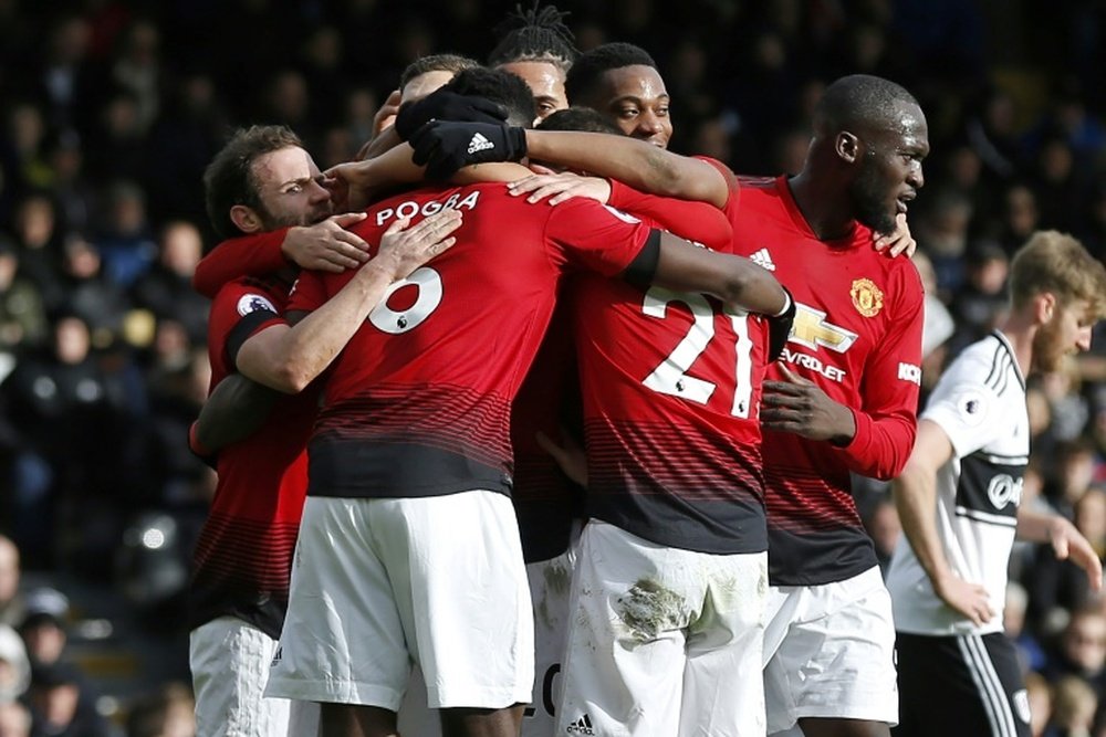 Ole Gunnar Solskjaer has put Manchester United right back in the race for the top 4. AFP
