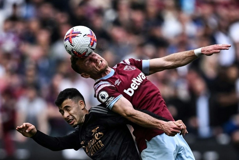 Coufal has played 132 games for the Hammers since joining the club. AFP