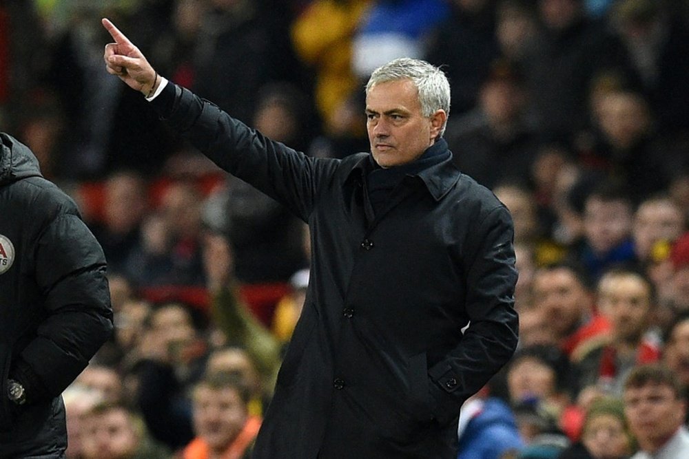 Mourinho préfère se concentrer sur le terrain. afp