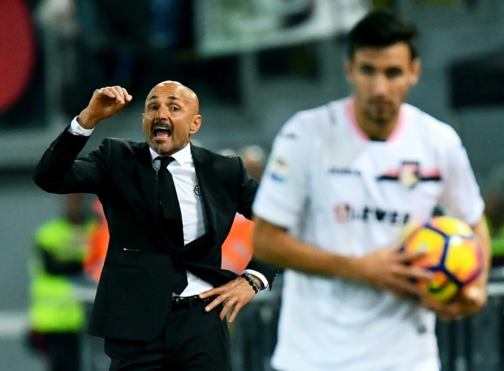 Roma will be on the lookout for a new coach if Spalletti cannot secure a trophy this season. AFP