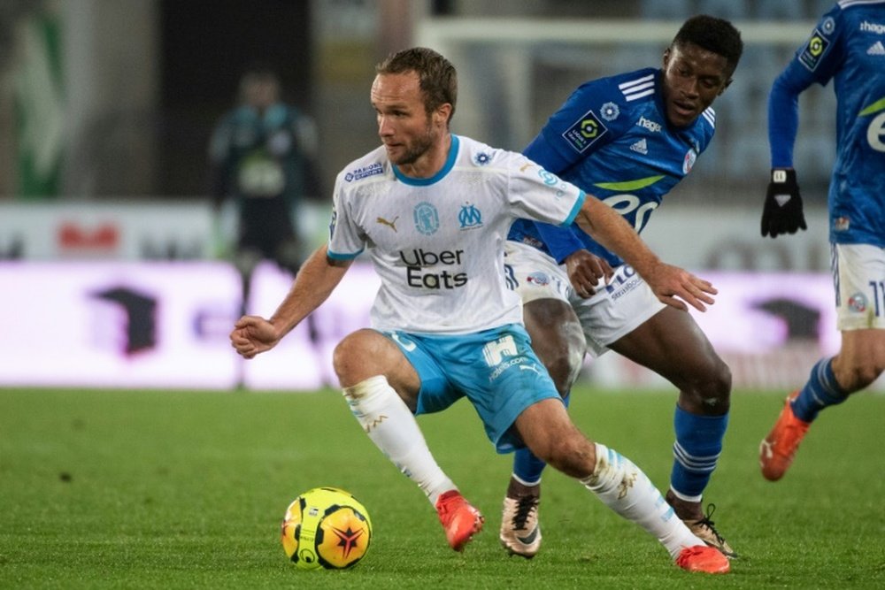 Valère Germain quittera l'OM en fin de saison. AFP