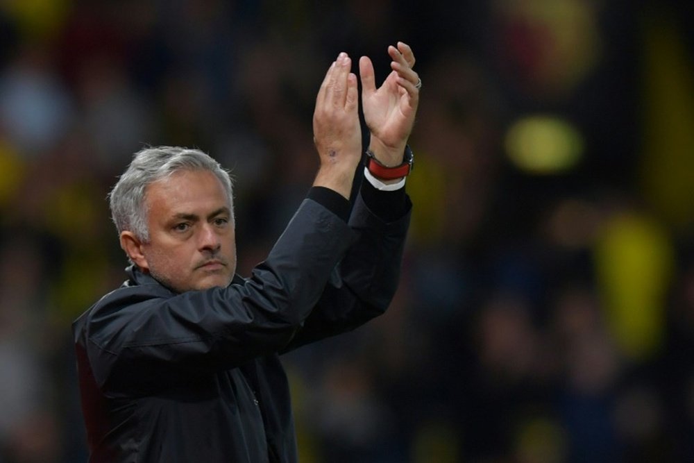 Jose Mourinho's United side were held to a draw against Wolves. AFP