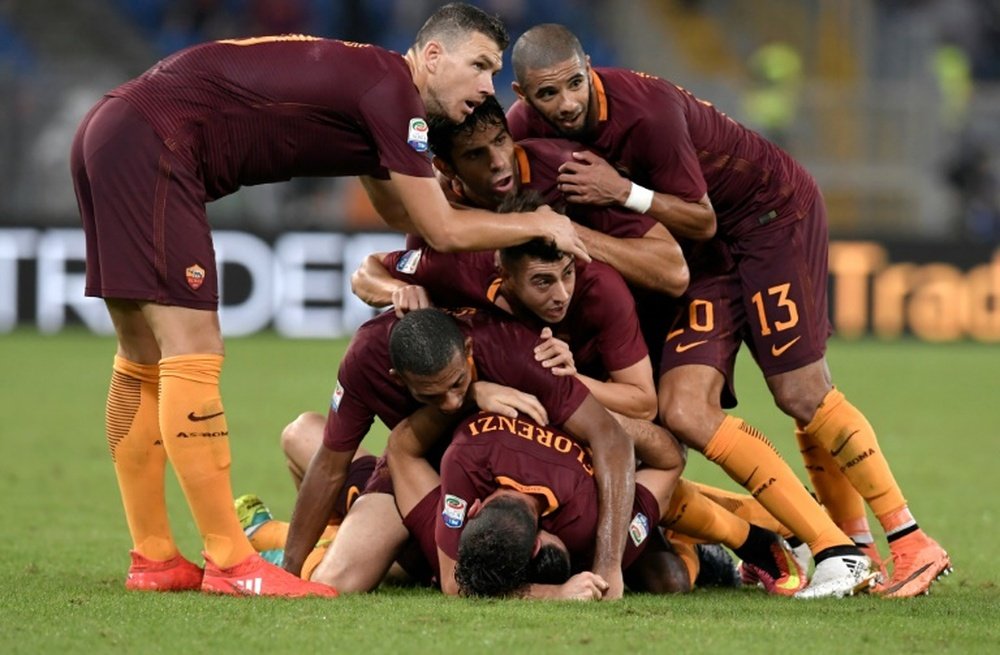 La Roma se juega el primer puesto del grupo contra el Austria de Viena. AFP