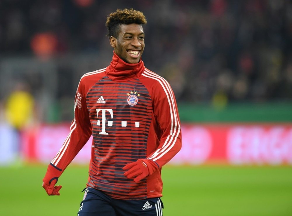 Coman ends season with Bayern on a high. AFP