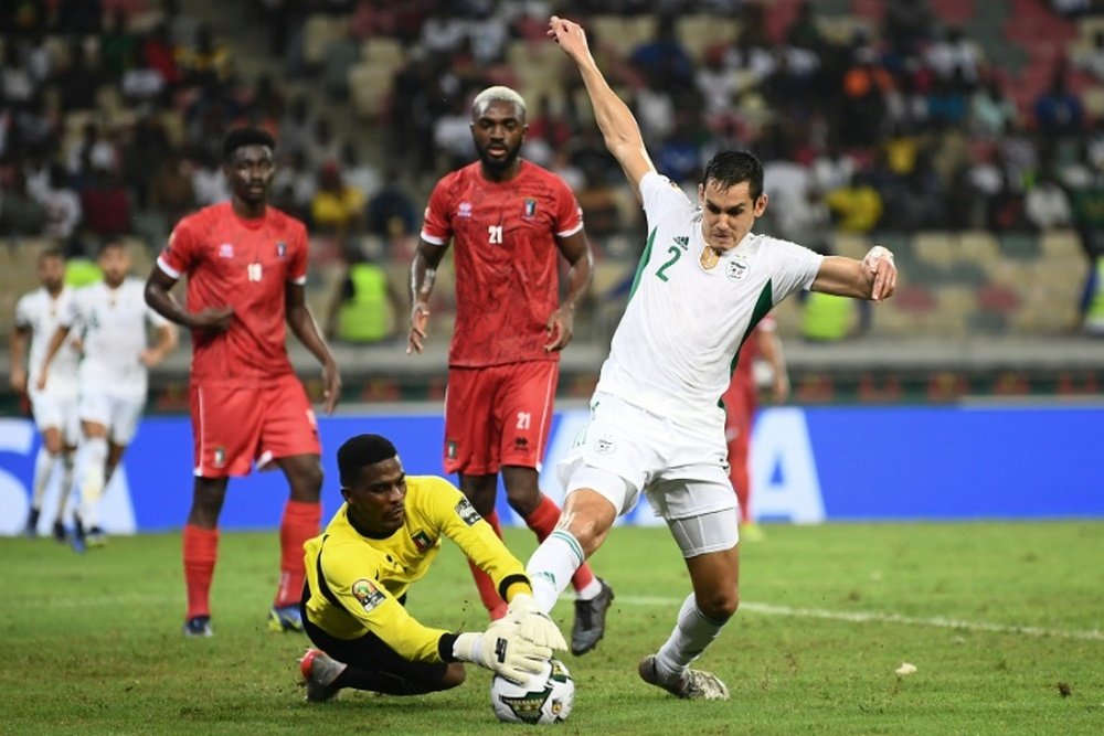 Jesús Owono cree que su equipo no debe temer a Senegal en el partido de este domingo. AFP