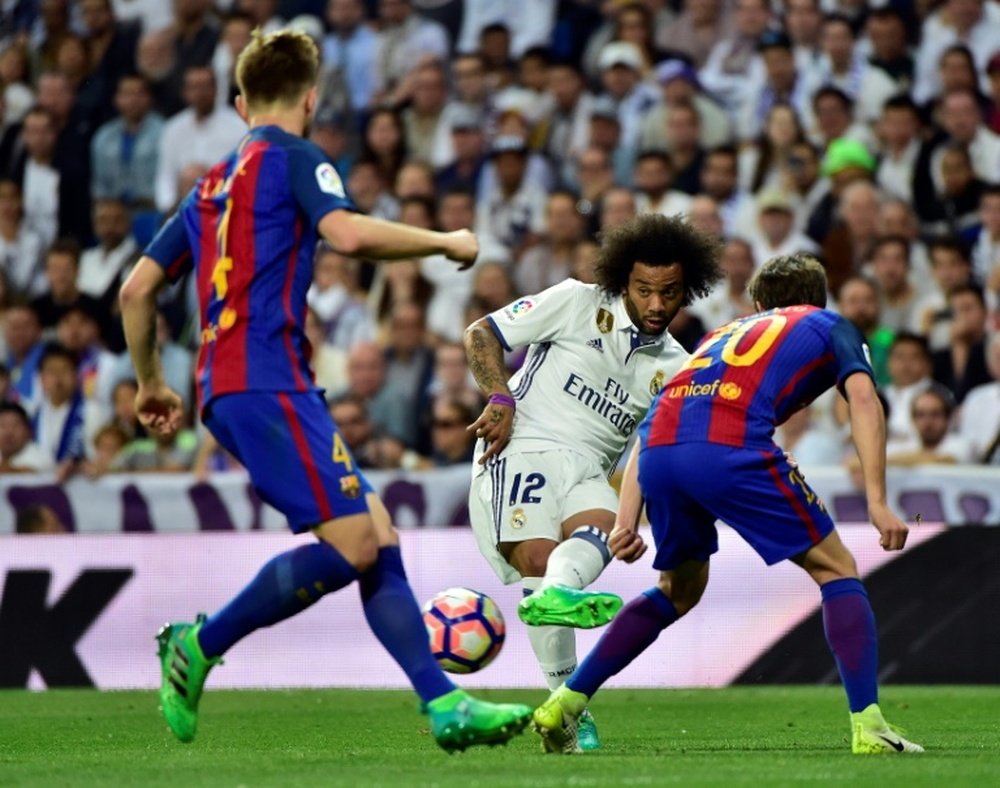 Real Madrid and Barcelona are set to play each other twice in four days. AFP