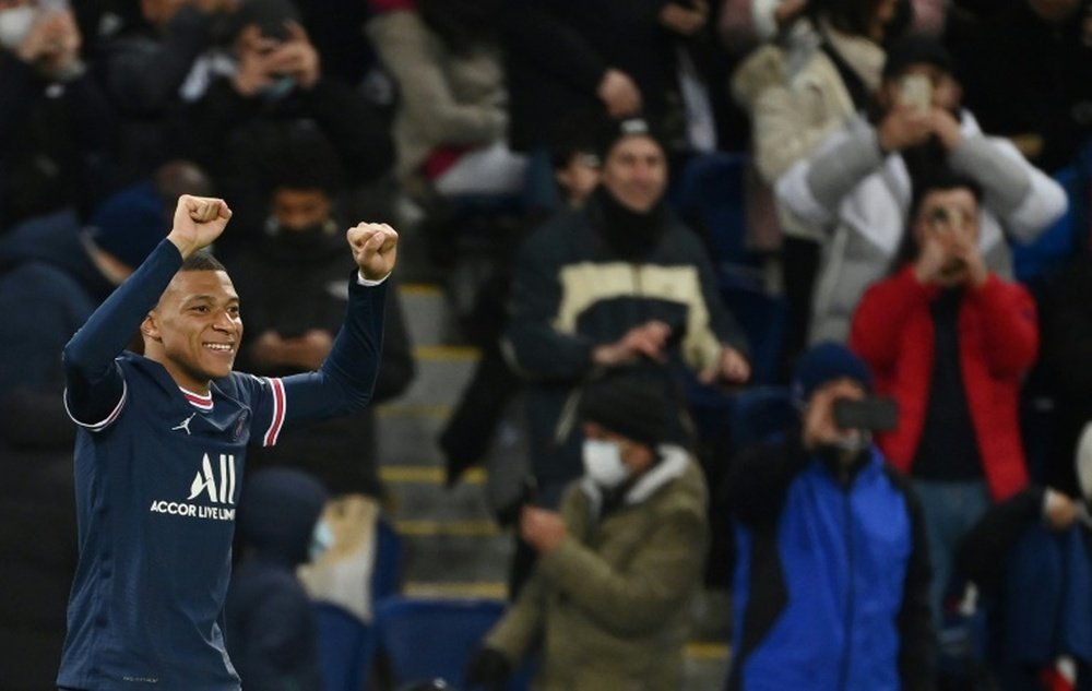 Le Graet spoke about Mbappe's future. AFP