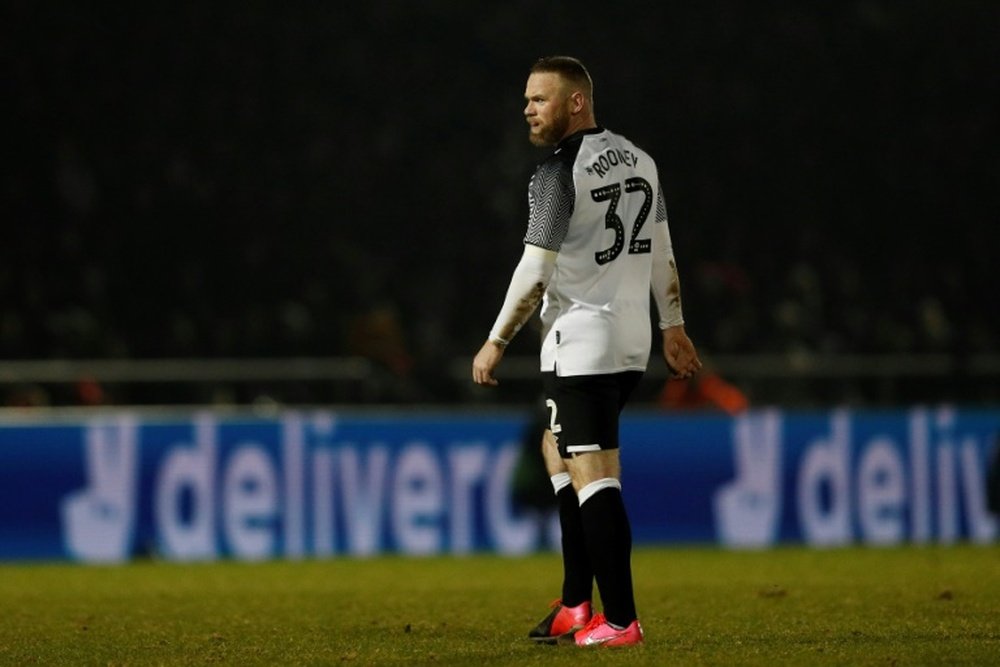 Rooney négocie une baisse des salaires avec Derby County. AFP