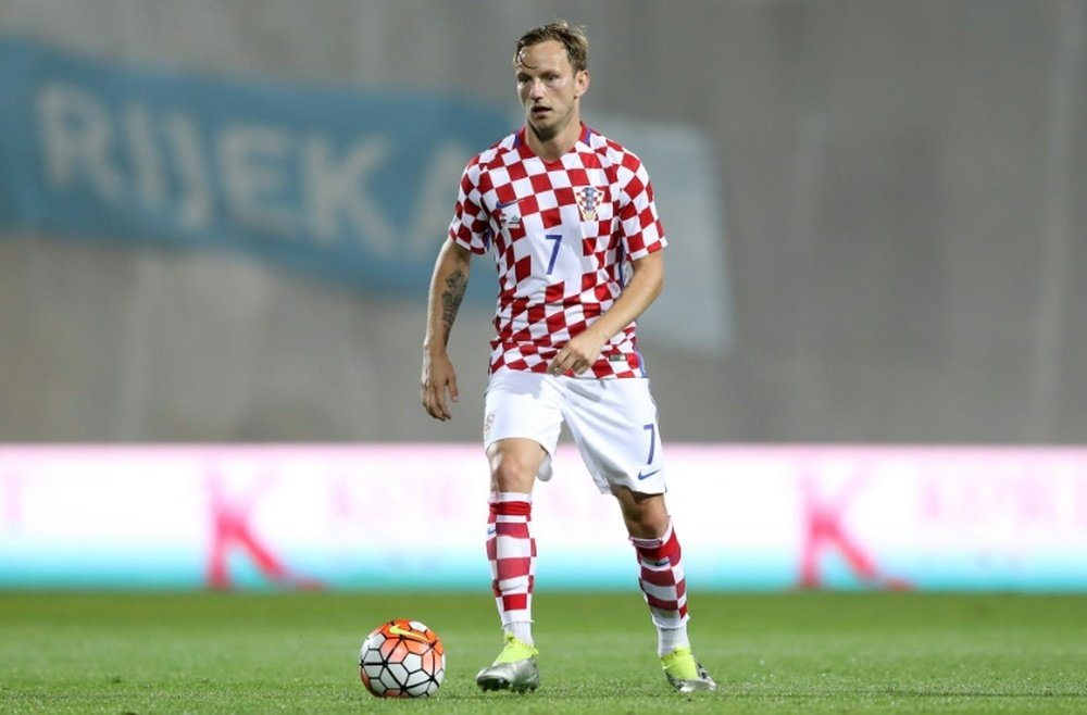 Rakitic déclare forfait avec la Croatie. AFP
