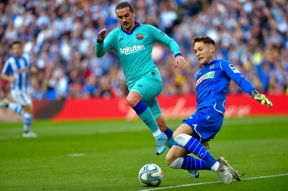 Griezmann empieza a convencer. AFP