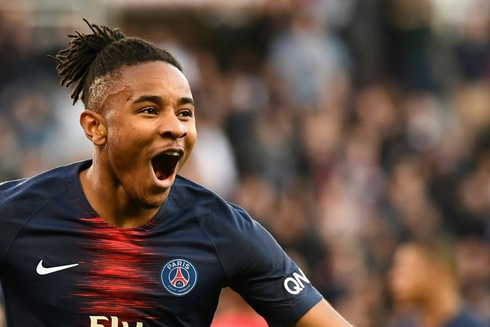 Christopher Nkunku podría reunirse con Emery en el Arsenal. AFP/Archivo