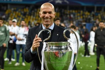 Le PSG négocie avec Zidane. AFP
