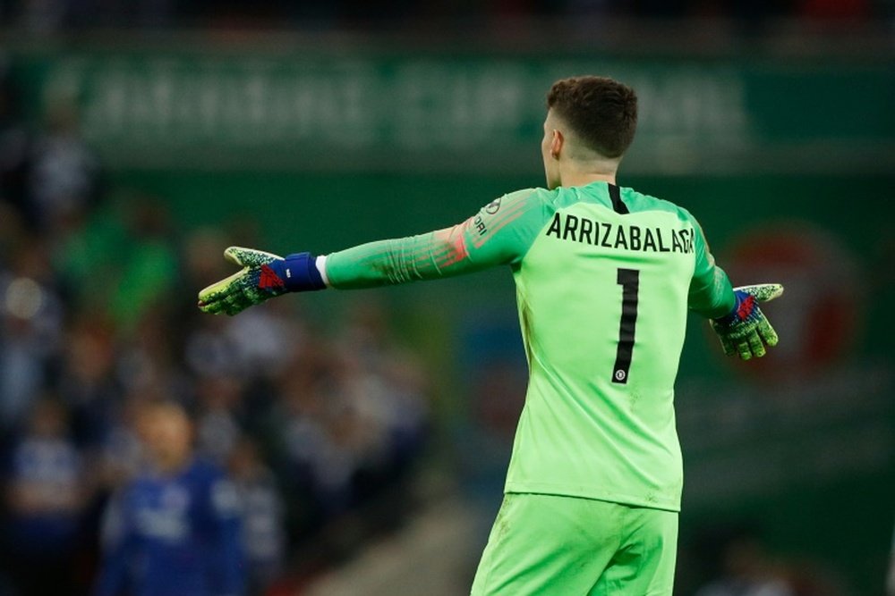 Kepa è stato il protagonista di una discussione storica. AFP