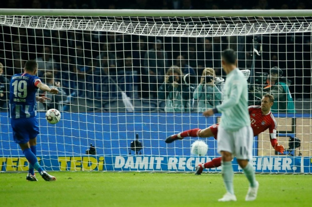 El Bayern no levanta cabeza. AFP