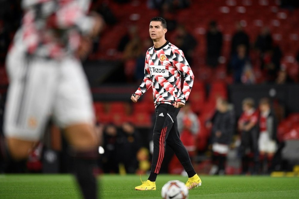 Cristiano now back at Man Utd. AFP