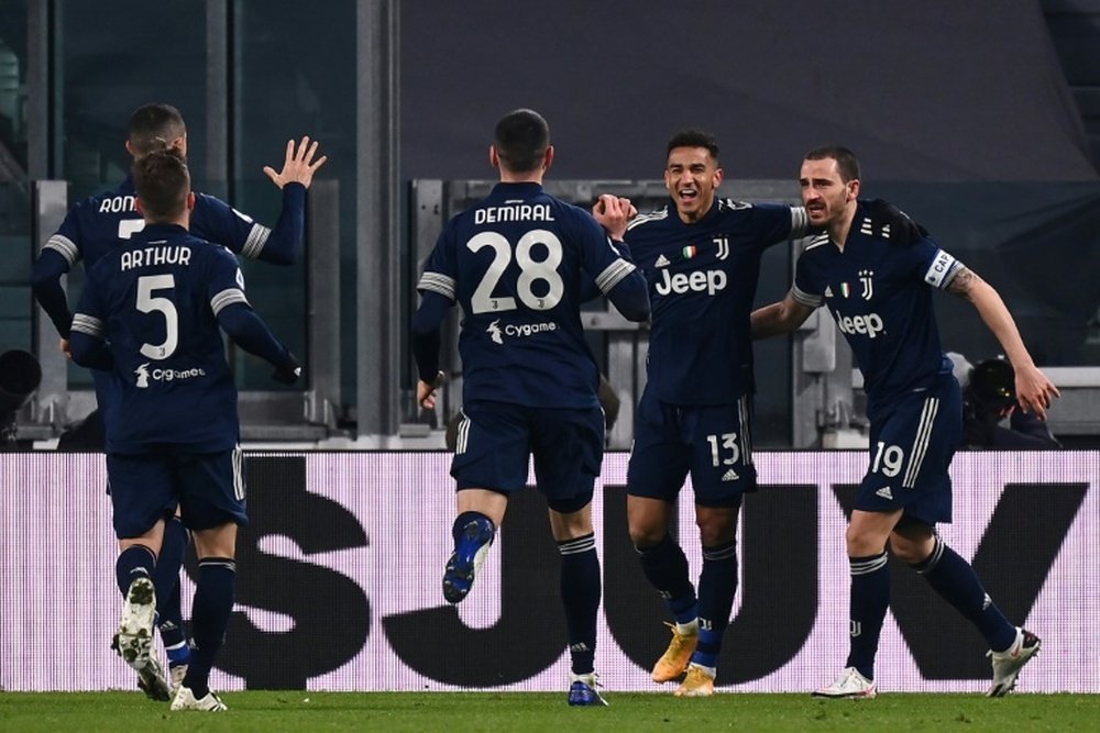 La Juventus ganó 3-1 al Sassuolo. AFP