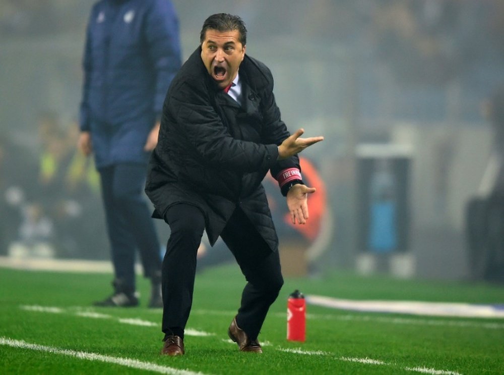 José Peseiro, alors entraîneur du Sporting Braga, lors dun match le 3 décembre 2016 à Porto. AFP