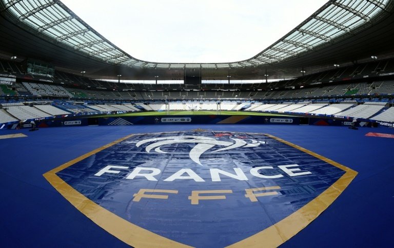 Le Stade de France à la veille du match amical entre la France et la Russie, le 28 mars 2016. AFP