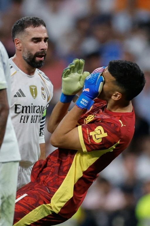 Carvajal après son agression sur Rulli