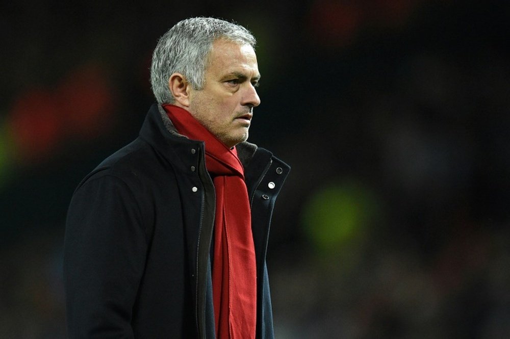 Mou has hit back at the former Manchester United star. AFP