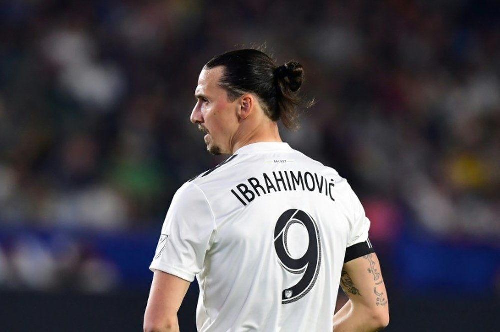 Ibrahimovic made the fans cut for the MLS' All-Star Fan XI. AFP