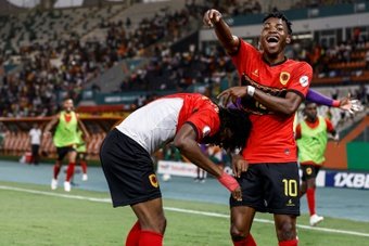 Na disputa pelas oitavas de final pela Copa Africana das Nações, Angola dá goleada na seleção da Namíbia