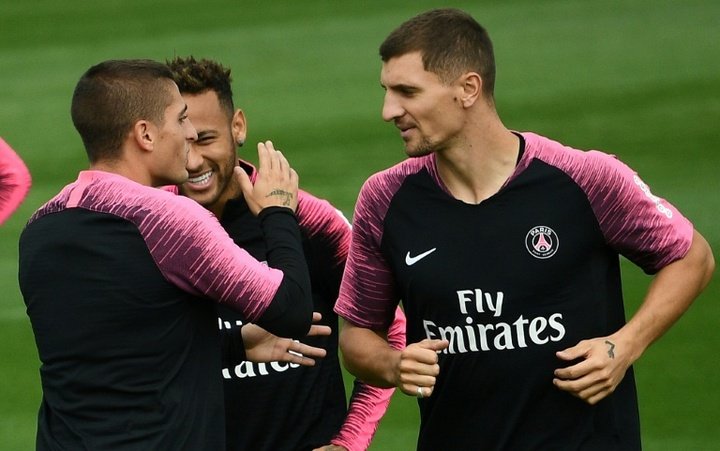 Meunier commented on Neymar's drop in form. AFP