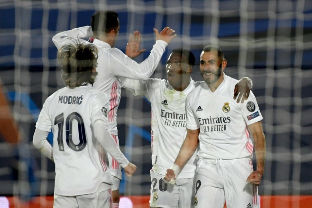 Prováveis escalações de Real Madrid e Liverpool. AFP