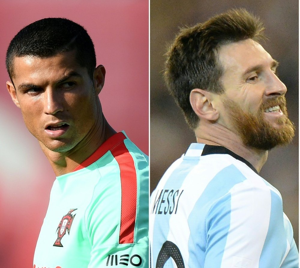 Ronaldo and Messi are heading towards the final years of their careers. AFP