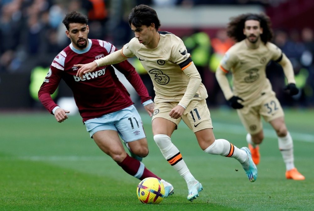 Joao Félix déjà convaincu par Chelsea . afp