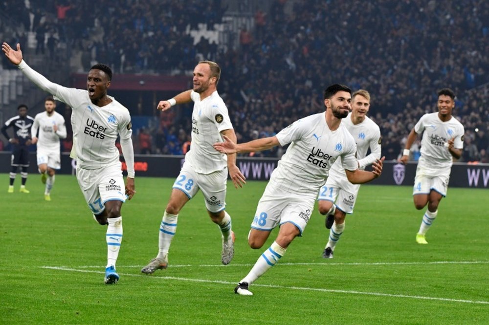 Les compos probables du match de Ligue 1 entre Marseille et Angers. AFP