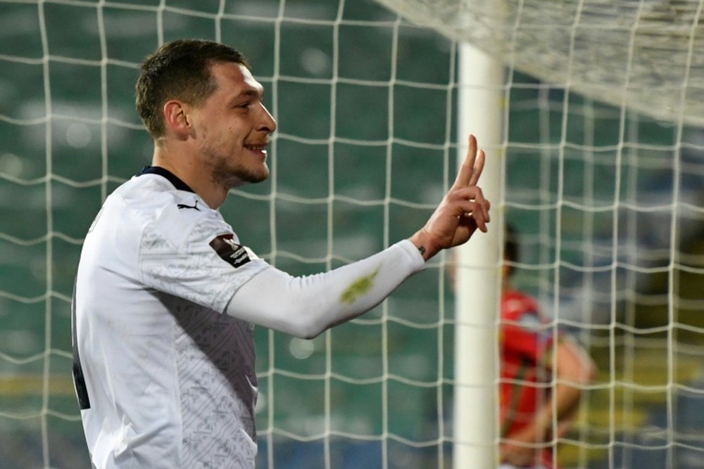 Belotti's wish is to play in the Premier League. AFP