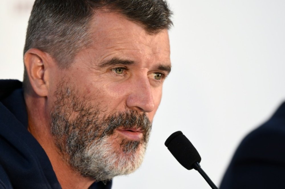 Roy Keane atizó hasta la saciedad al Everton por la polémica de McCarthy. AFP